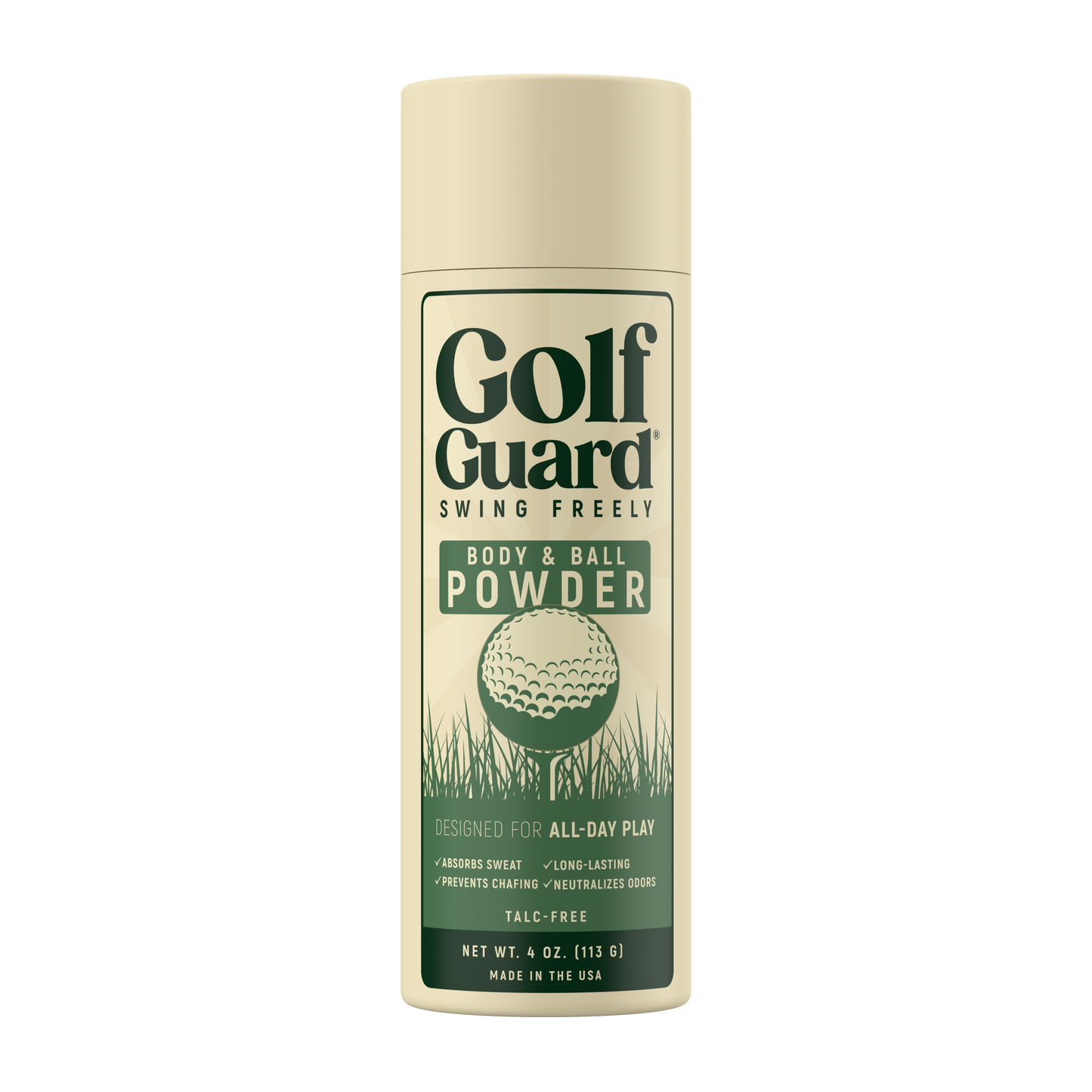 GolfGuard Body & Ball Powder – 4 oz